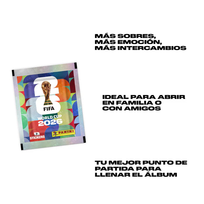 Display x 104 sobres COPA MUNDIAL DE LA FIFA 2026™